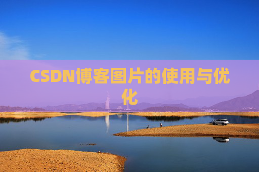 CSDN博客图片的使用与优化